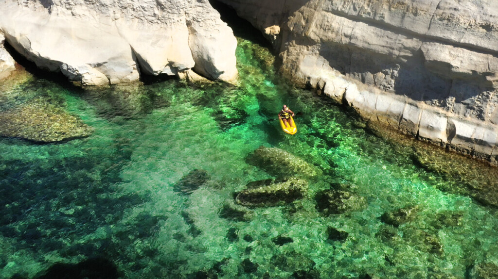 Canoe Experience in the South of Malta by Sensi Watersports