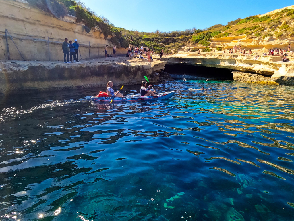 Kayak Guide Tours in Malta by Sensi Watersports