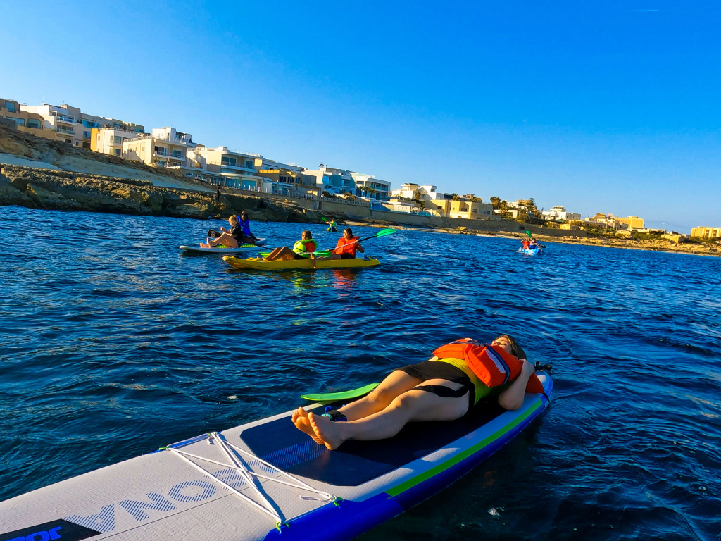Kayak Guide Tours in Malta by Sensi Watersports